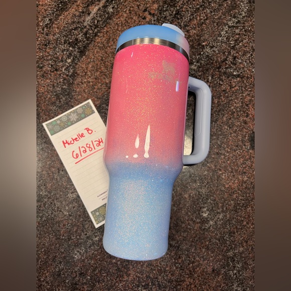 Stanley Accessories - Custom Glitter Stanley Tumbler